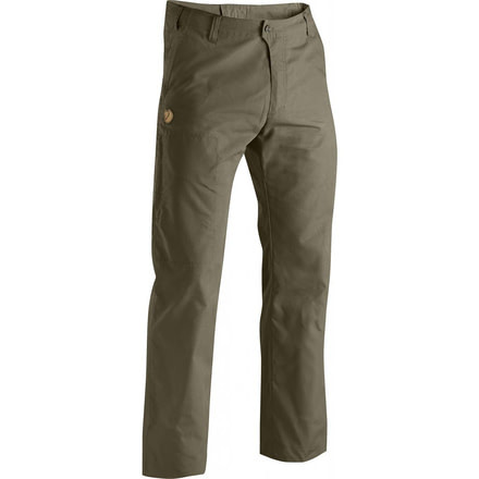 Fjallraven Sten Trousers - Men's-Dark Olive-32 Waist