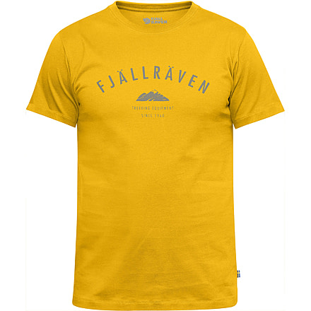 Fjallraven Trekking Equipment T-Shirt - Men's-Warm Yellow-Medium