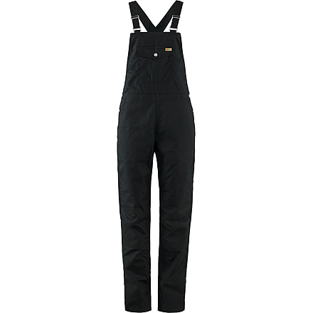 Fjallraven Vardag Dungaree Trousers - Womens, Black, Medium, F87030-550-M