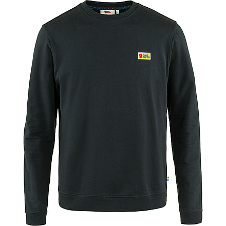 Fjallraven Vardag Sweater - Mens, Black, Extra Small, F87070-550-XS