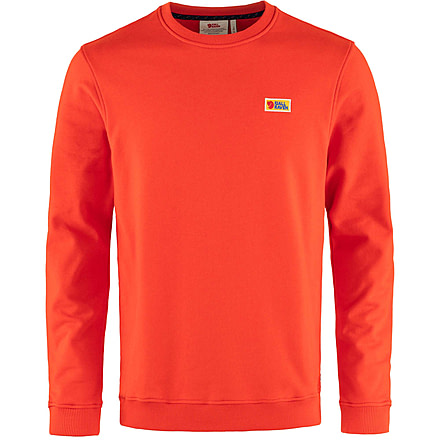 Fjallraven Vardag Sweater - Mens, Flame Orange, Large, F87070-214-L