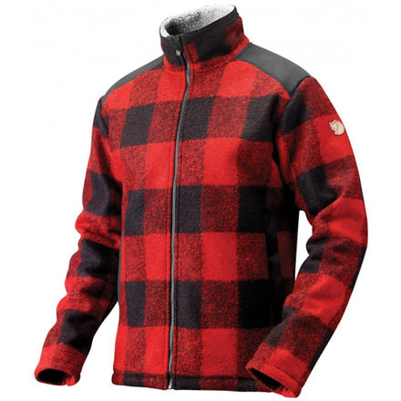 Fjallraven Woodsman Jacket - Mens-Red-X-Small