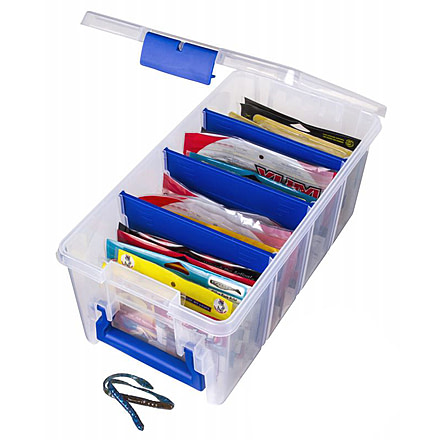 Flambeau Super Half Satchel Soft Bait Organizer, 15x8x6.25in, 4510