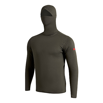 Florence Marine X Adapt Long Sleeve Balaclava UPF Shirt, FMSS00034-HVK-XL
