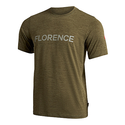 Florence Marine X Airtex Florence Logo Short Sleeve Shirt, FMSS00036-LHG-M