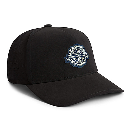 Florence Marine X Ben Carlson Performance Airtex Trucker Hat, FHW90062-BLK-One Size