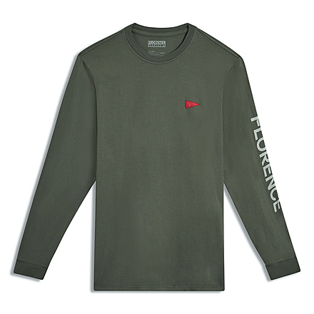 Florence Marine X Burgee Long Sleeve T-Shirt, FMTS00125-WLW-S
