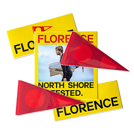 Florence Marine X Florence Sticker Pack, FACX00025-MLT-Assorted