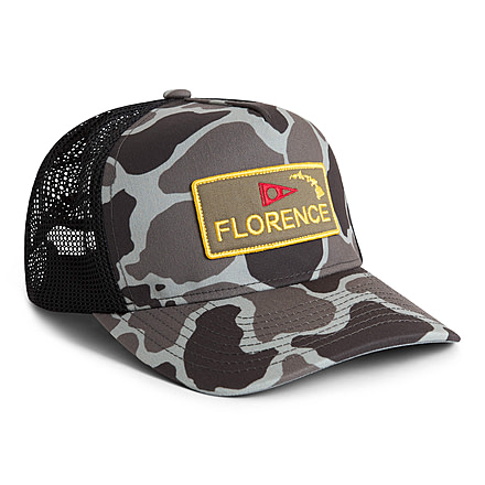 Florence Marine X Island Trucker Hat, FHW00050-SBL-One Size