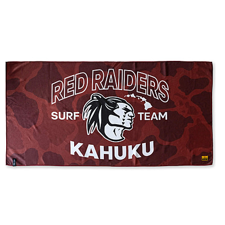 Florence Marine X Kahuku Red Raiders Performance Quick Dry Towel, FACX00033-MLT-One Size