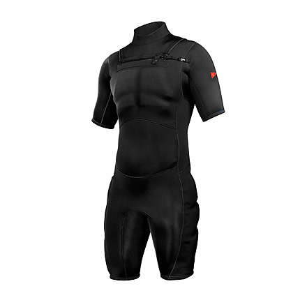 Florence Marine X Mens 2mm Modular Impact Springsuit, FMW00001-BLK-S