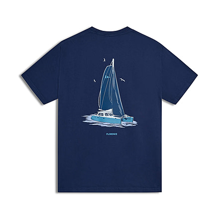 Florence Marine X Vela Pocket T-Shirt, FMTS90092-WHT-S