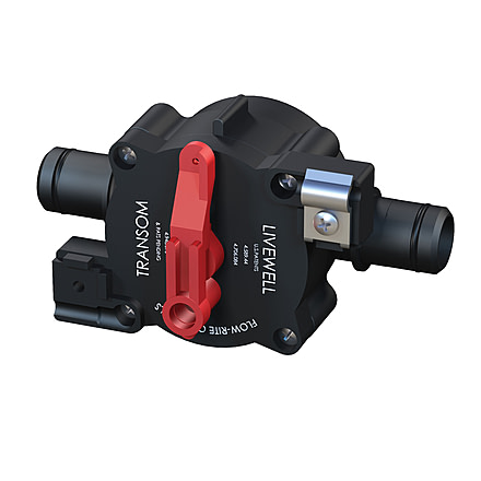 Flow-Rite Flow Rite V4 Three Position Select Valve Fill/EMPTy/Recirc Barbed Front Non Pef, MV-04-FN01