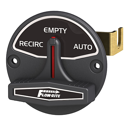 Flow-Rite System 3 Actuator Recirc/EMPTy/Auto - Actuator, Black/White, RK3-BW