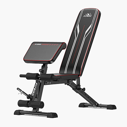 Flybird Fitness FLYBIRD Foldable Weight Bench With Leg Extension and Curl Machine 5EEFF0E0, MSD-1, DGNMUD01