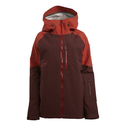 FlyLow Billie Jacket - Womens, Terracotta/Nightglow, Small, 5240-1812