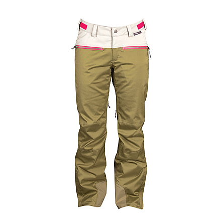 FlyLow Daisy Pant - Women's-Olive/Clay-Regular Inseam-Medium
