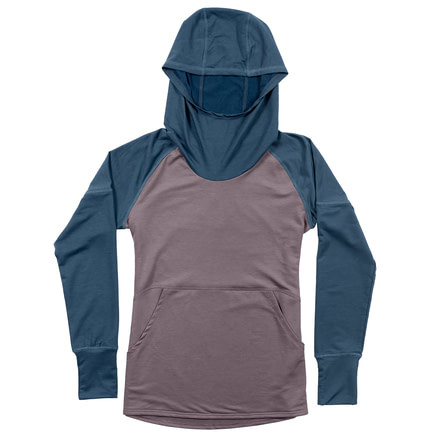 FlyLow Ellie Long Sleeve Hoody - Women's, Twilight/Shark, XL, 0066-1810