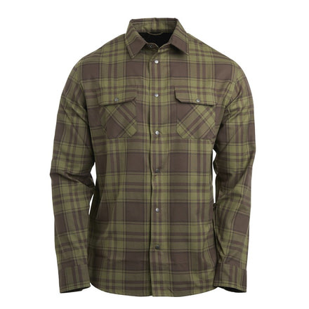 FlyLow Handlebar Flannel - Mens, Seaweed/Fernet/Black, Large, 0710-1804