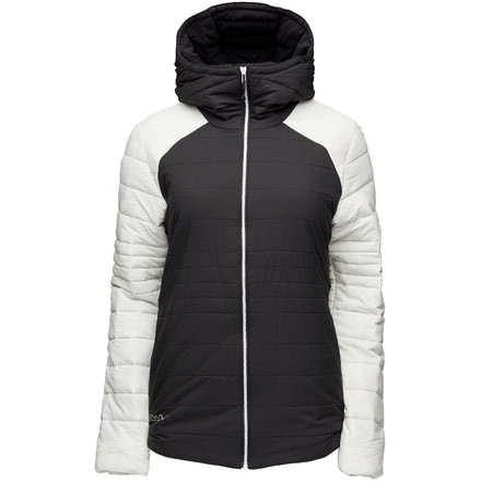 FlyLow Mia Jacket - Womens, Black/Snow, Large, 6520-1914