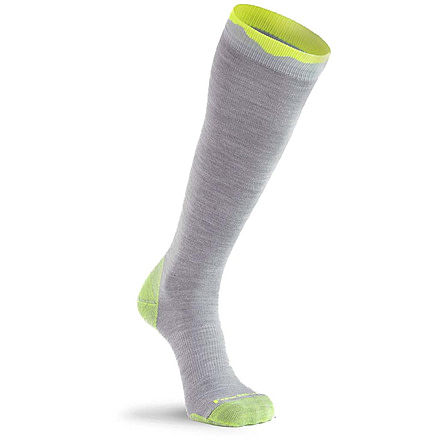 Fox River Courchevel Ultra-Lightweight Over-the-Calf Ski and Snowboard Sock - Mens, Grey, Medium, 125005