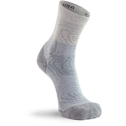 Fox River Croatan Lightweight Crew Hiking Sock - Womens, Light Grey, Medium, 148919