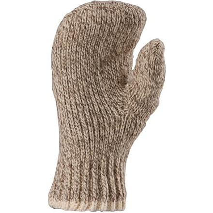 Fox River Double Ragg Mittens, Brown Tweed, Medium 527860