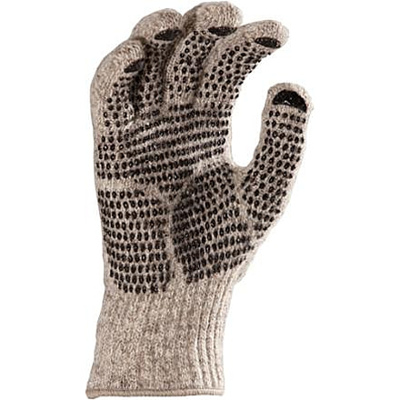 Fox River Gripper Gloves, Brown Tweed, Medium 527847