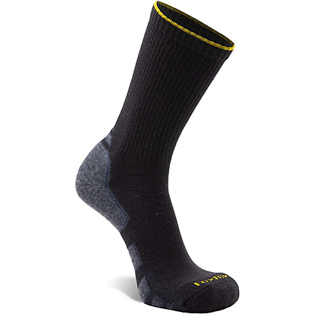 Fox River Peakheat Medium Weight Crew Work Sock - Mens, Black, Large, 186841