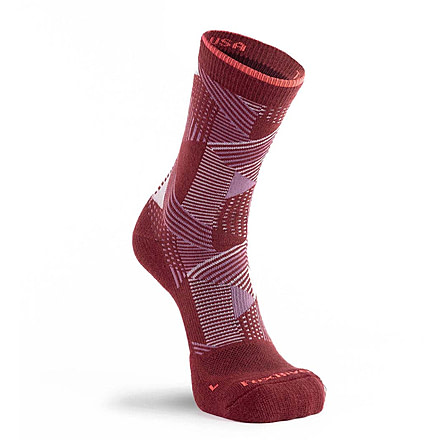 Fox River Talus Lightweight Crew Hiking Sock - Womens, Maroon, Medium, 175270