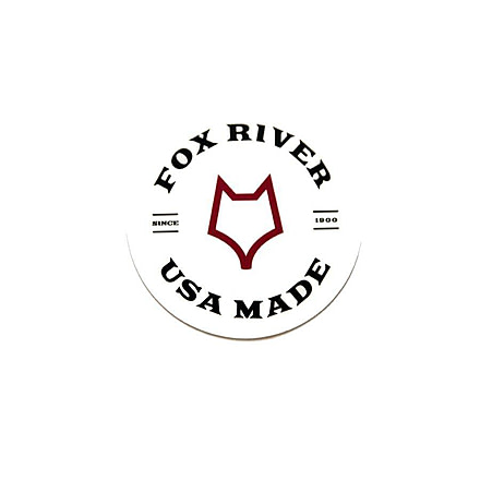 Fox River - White Sticker 48669C72, 153139