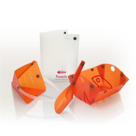 Fozzils Serving Set - Orange