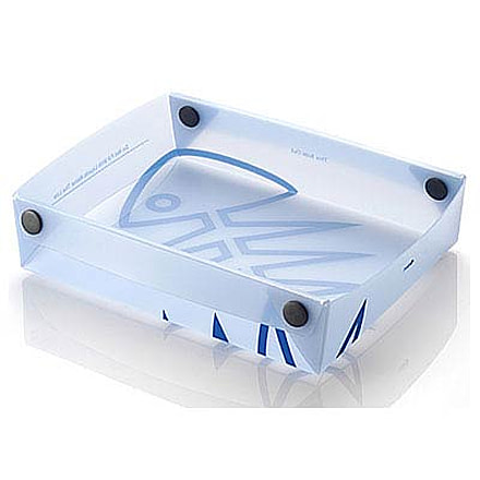 Fozzils ThinkFLAT Dish - Blue
