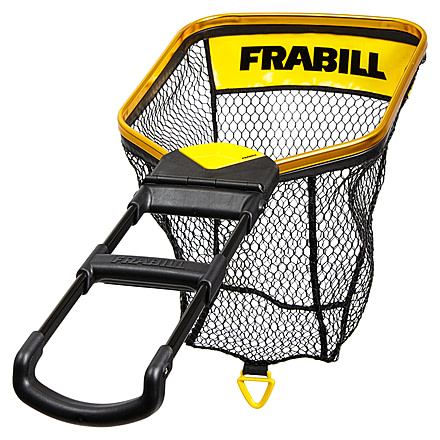Frabill Trophy Haul Bearclaw Night Net, Black/Gold, 18 in, FRBNX14S