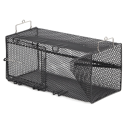 Frabill Black Crawfish Rectangular Trap - 8" x 8" x 18" 71562