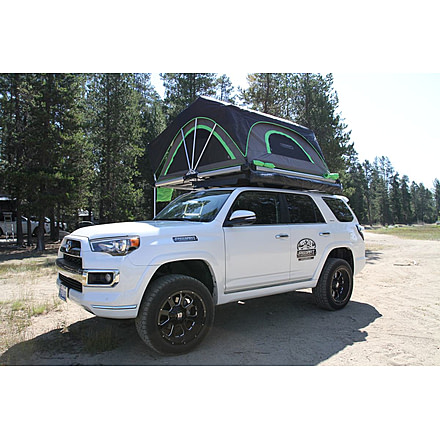 Freespirit Recreation High Country Series 80in Roof Top Tent, Grey/Black/Green, RTHC80310