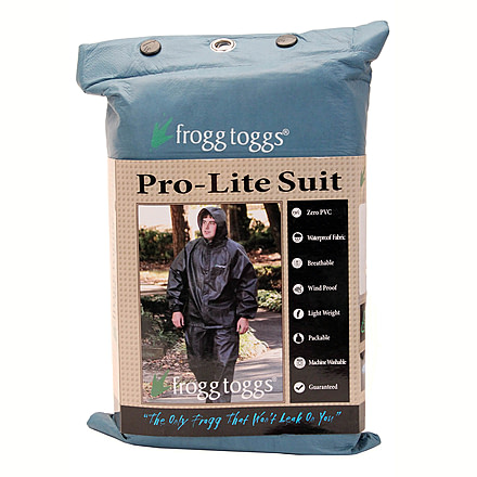 Frogg Toggs Pro Lite Rainsuit, Blu, S/m, PL12140-12S/M