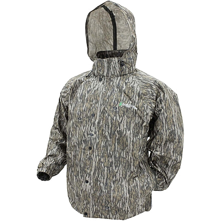 Frogg Toggs Pro Action Rain Jacket - Men's, Mossy Oak Bottomlands, Large, PA63123-50LG
