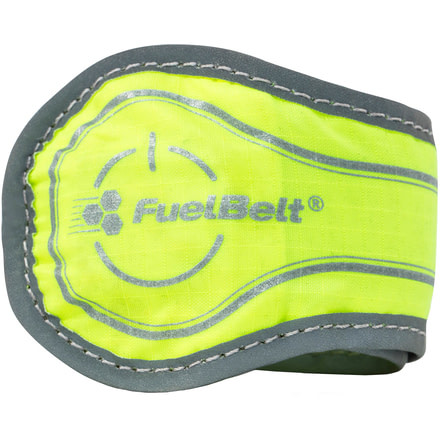 Fuel Belt Neon Flare Snap Band-Safety Yellow
