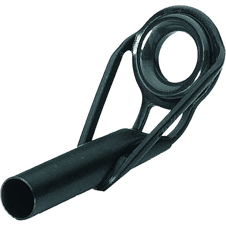 Fuji Aluminum Oxide All Purpose Cast/Spin Rod Top, 12 Ring Size and 11 Tube, Black, BPOT1211