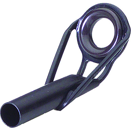 Fuji Aluminum Oxide All Purpose Cast/Spin Rod Top, Carded, 8 Ring Size and 7.5 Tube, Black, BPOT87.5C