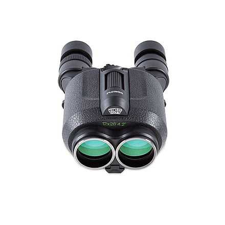 Fujinon 12x28mm Techno Stabi Binoculars, Dark Grey, 600019814