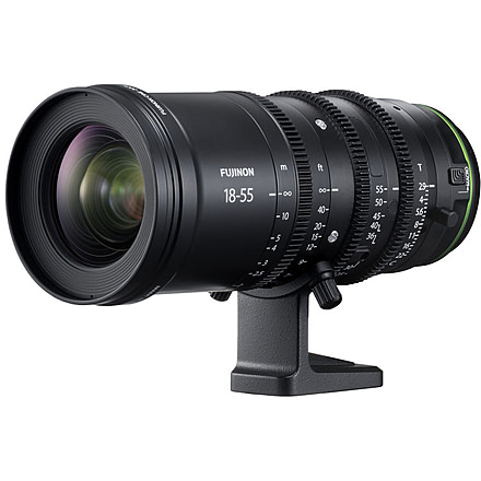 Fujifilm MKX18-55mm T2.9 Camera Lens, X Mount, Black, Medium, 16580131