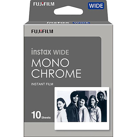 Fujifilm Wide Film, Monochrome, 10 Pack, Small, 16564101