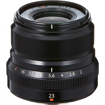 Fujifilm XF23mm F2 R WR Camera Lenses, Black, Small, 16523169