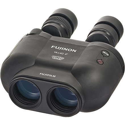 Fujinon Techno-Stabi TS-X 14x40mm Roof Prism Stabilized Binoculars with Vibration Reduction, Black, 187mm x 165mm x 81mm, 16668012