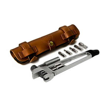 Full Windsor The Breaker Cycle Multi Tool, Brown Leather, BRE-BRN