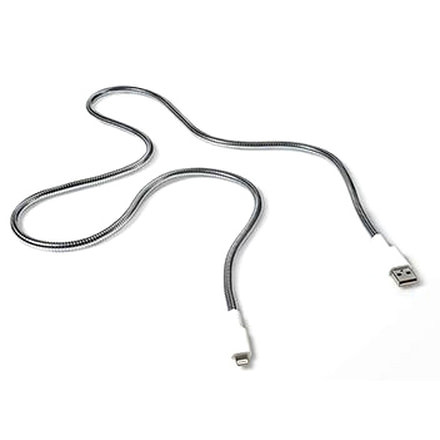 Fuse Chicken Titan Lightning Cable, Silver, Lifetime Warranty, FCH-04179