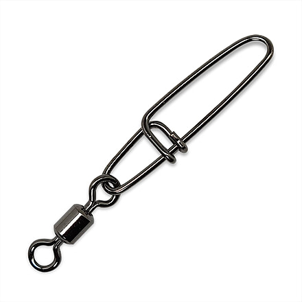 Gamakatsu Cross Lock Snap with Superline Swivel, 230LB, Size 2, 407400-2