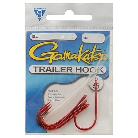 Hameçons Gamakatsu P-Flex H, Taille 5/0, Pour Pêche Au Plug, Lot De 4, Neufs